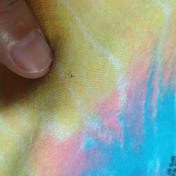 Vintage Tie Dye Minnie Mickey Disney T-shirt Medium 90s - Picture 6 of 8